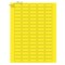 Nevs Cryo Label Laser Sheets  33x13mm for 1.5-2ml Tubes Yellow LCL-12114-Y - alternate 2